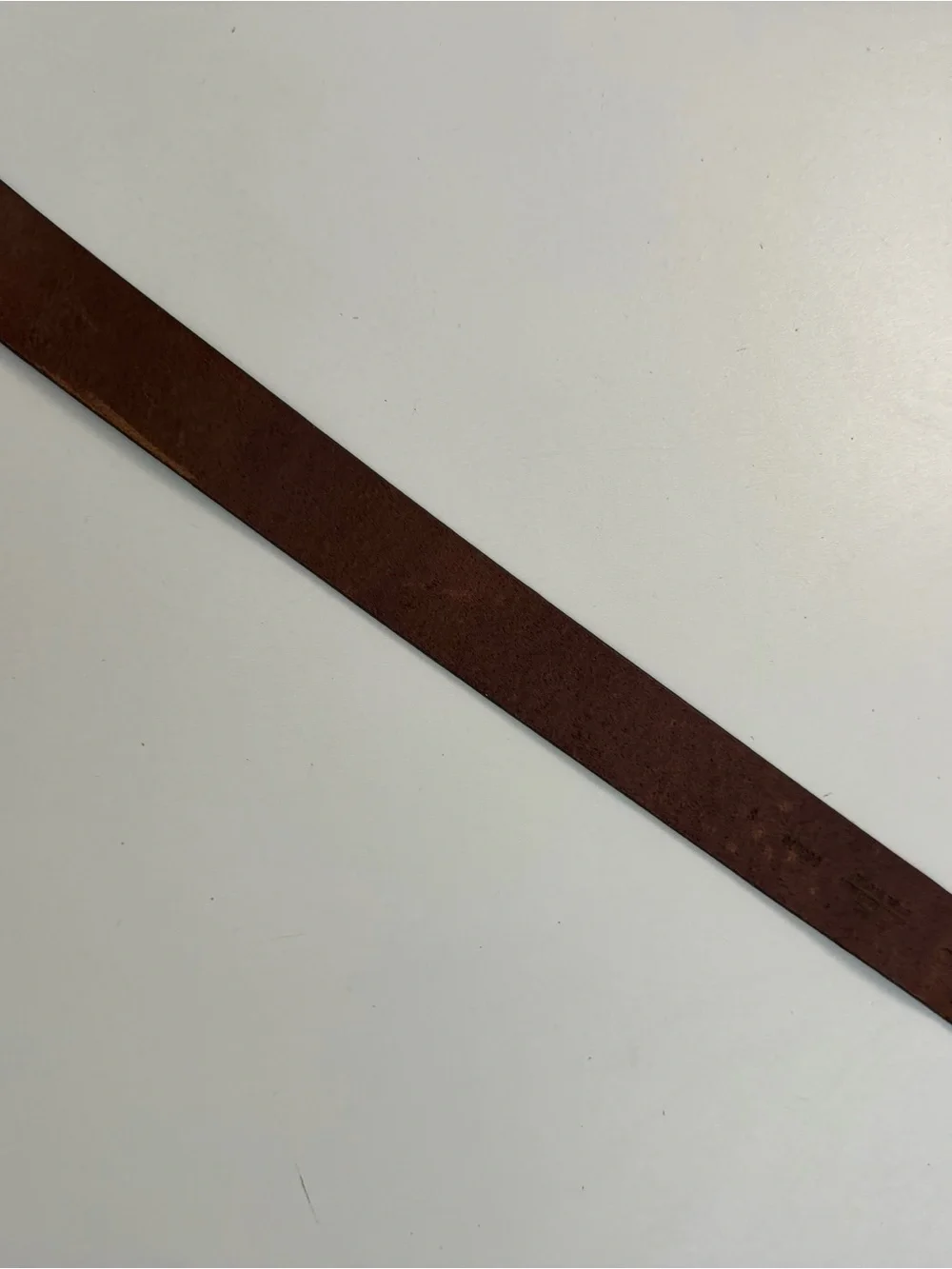 Banana Republic Belt Leather Metal Buckle Square Classic Brown Camel Gold